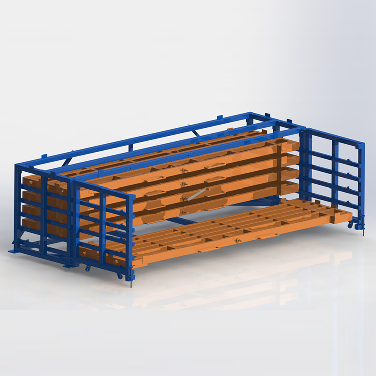 手搖式抽屜板材貨架