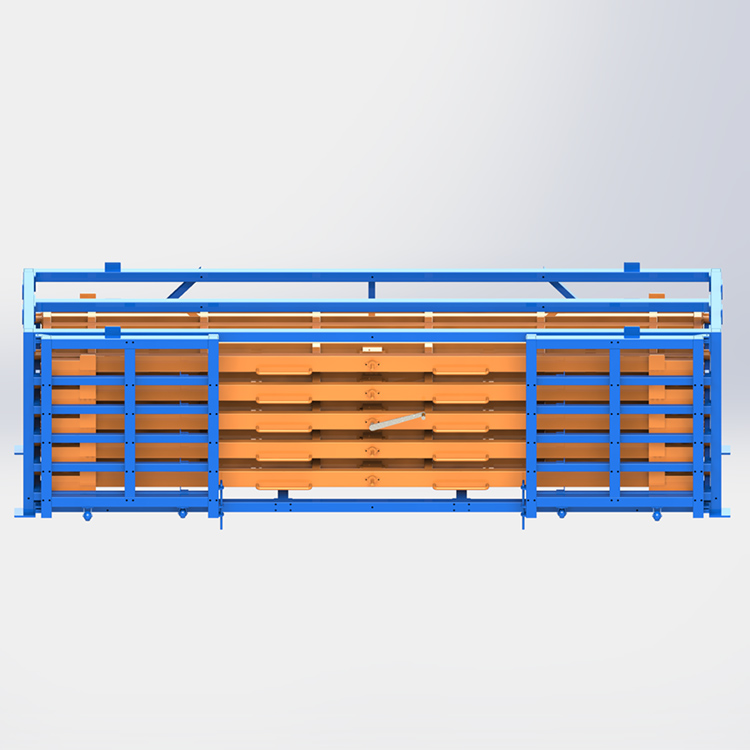 手搖式抽屜板材貨架